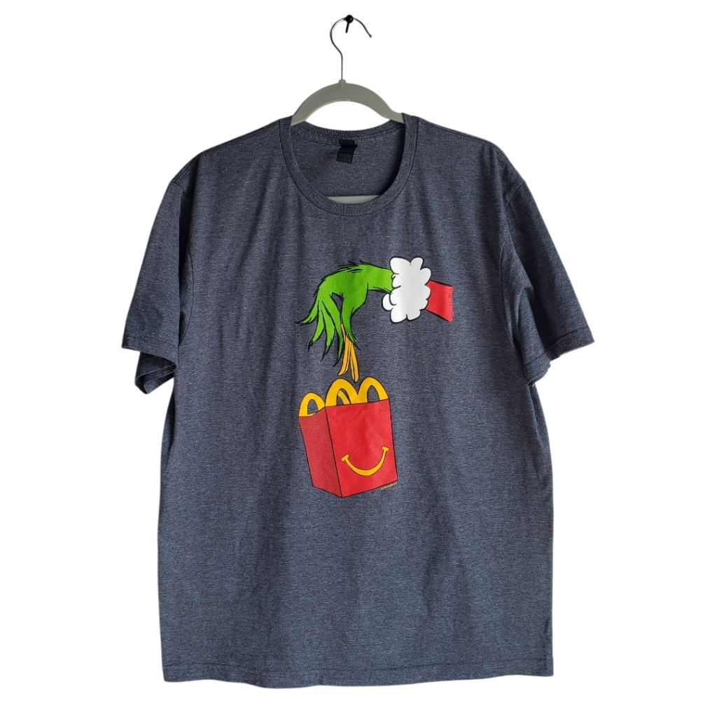 Mcdonalds 2025 Special Edition Grinch Shirt  Large